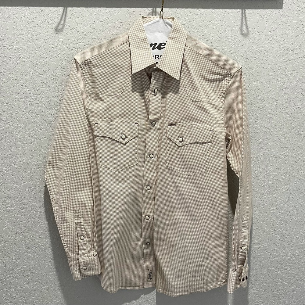 Men’s Rafter C (Cavender’s Private Label) Printed Pearl Snap Shirt
